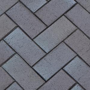 Тротуарный кирпич ЛСР 0.51NF 200x100x50мм 50шт/м2 Графитовый Штутгарт